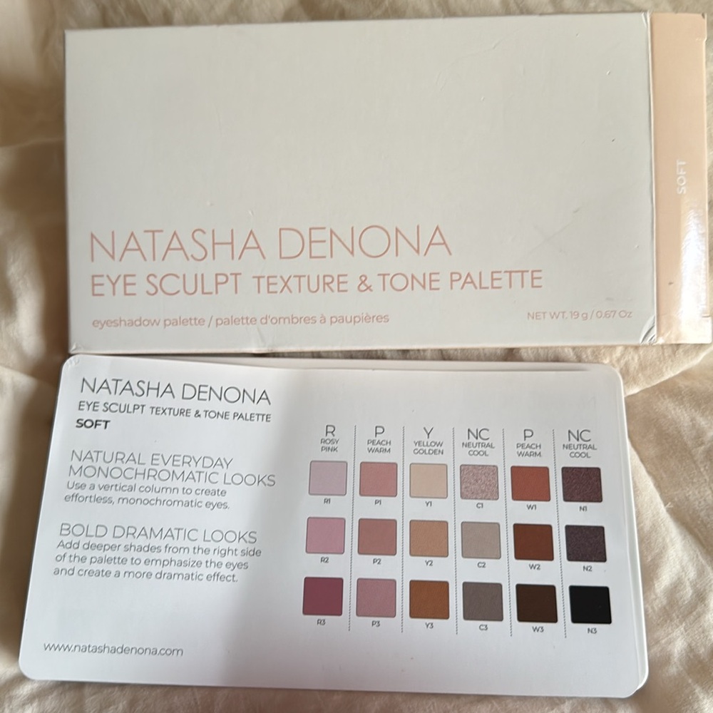 NATASHA DENONA EYE SCULPT TEXTURE & TONE PALETTE- SOFT - Picture 6 of 6